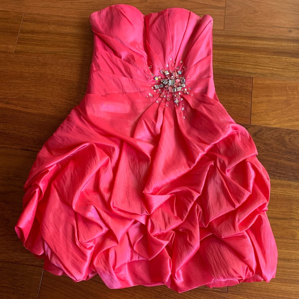 Pink Night Moves Prom Collection Dress